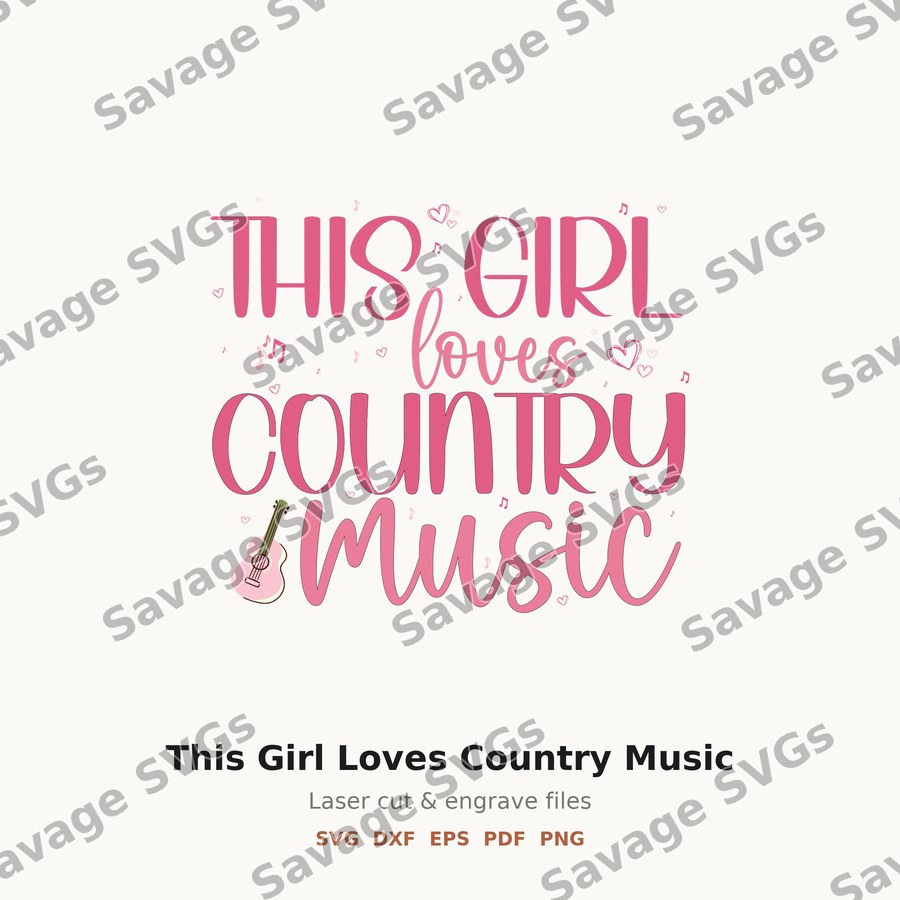 This Girl Loves Country Music
