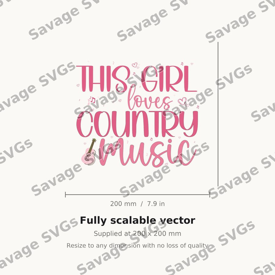 This Girl Loves Country Music