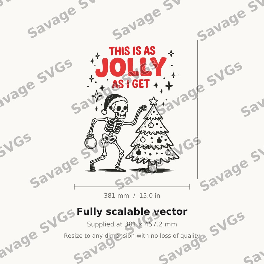 This Is As Jolly As I Get