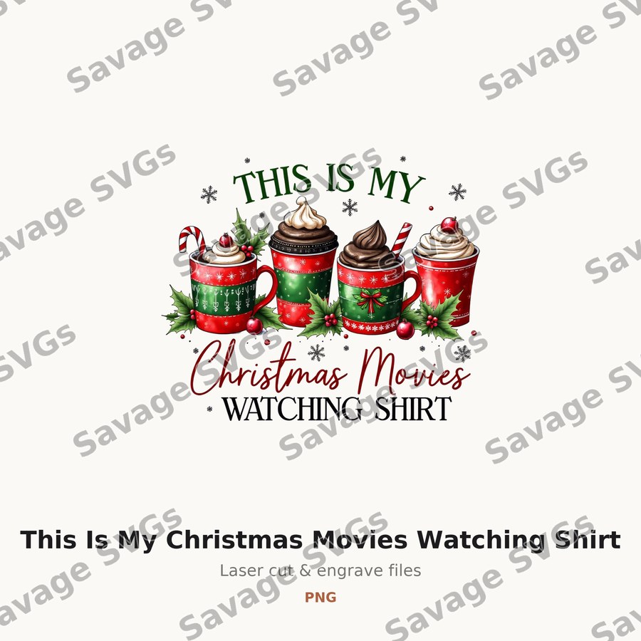 This Is My Christmas Movies Watching Shirt