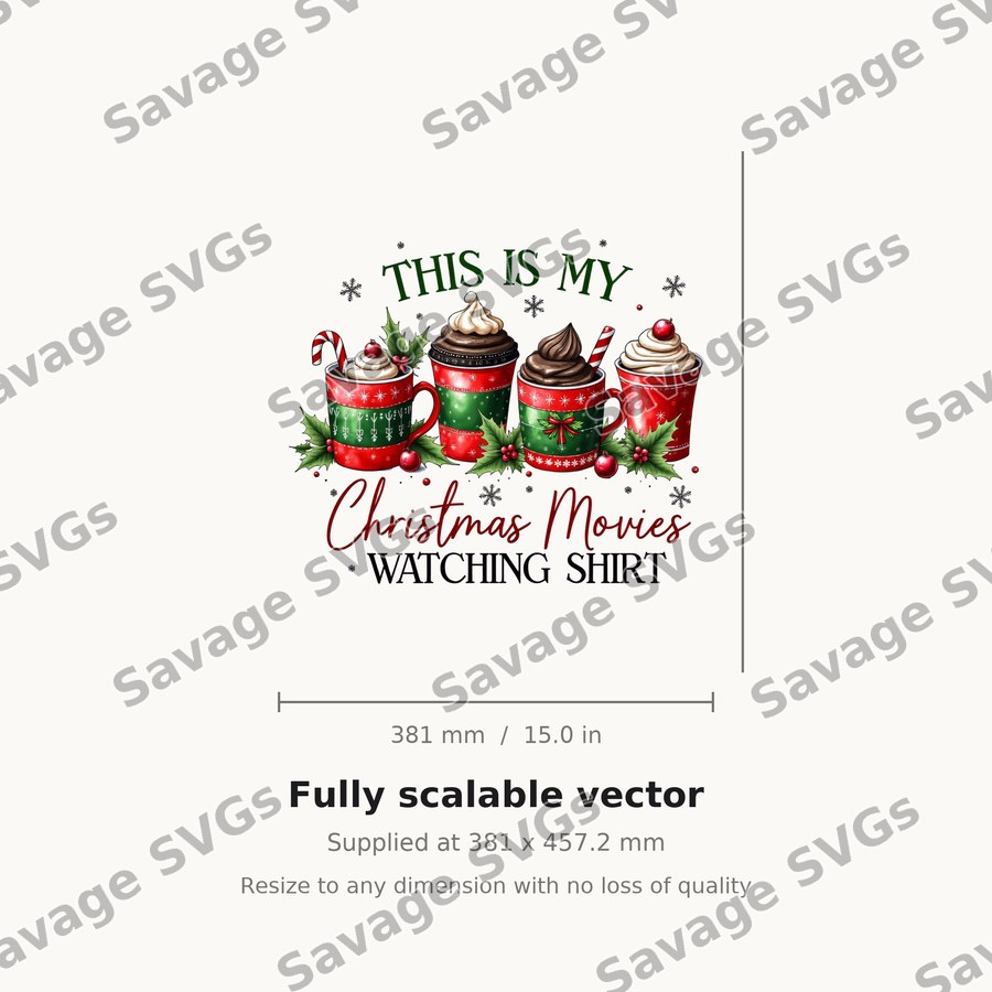 This Is My Christmas Movies Watching Shirt