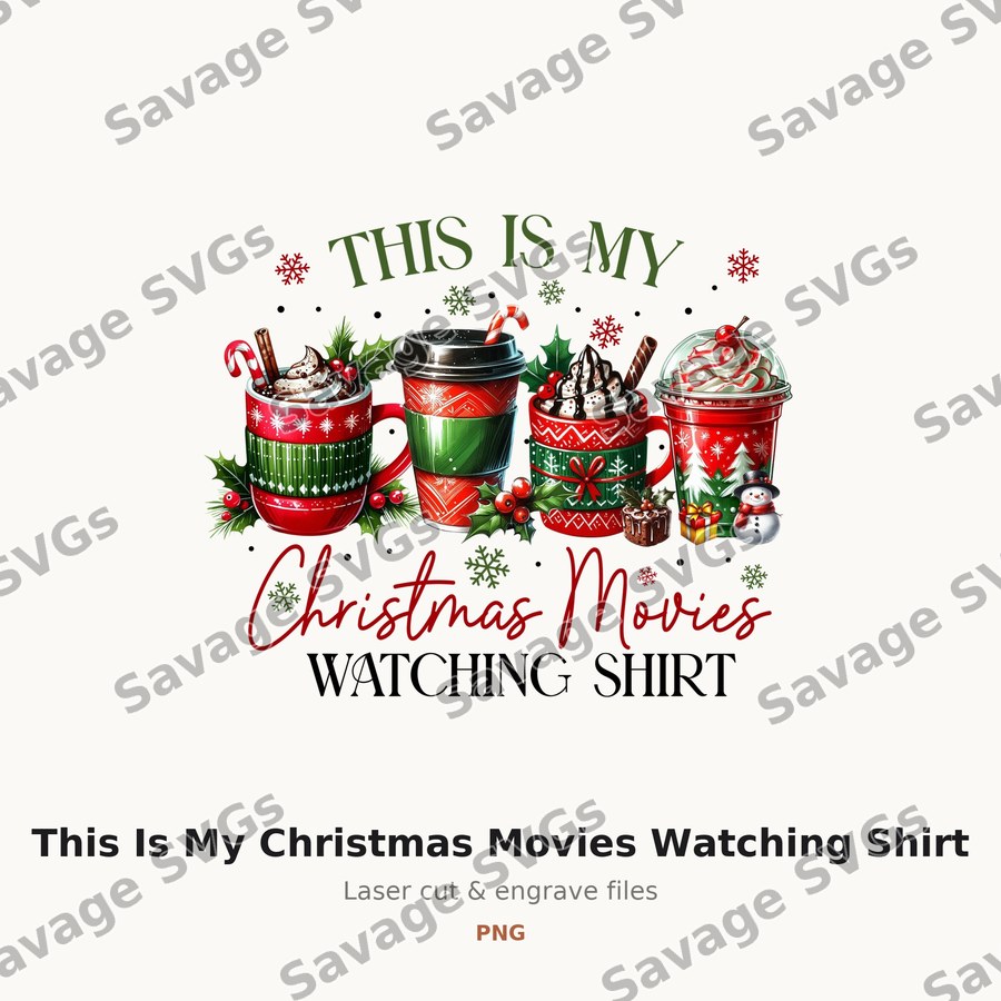 This Is My Christmas Movies Watching Shirt