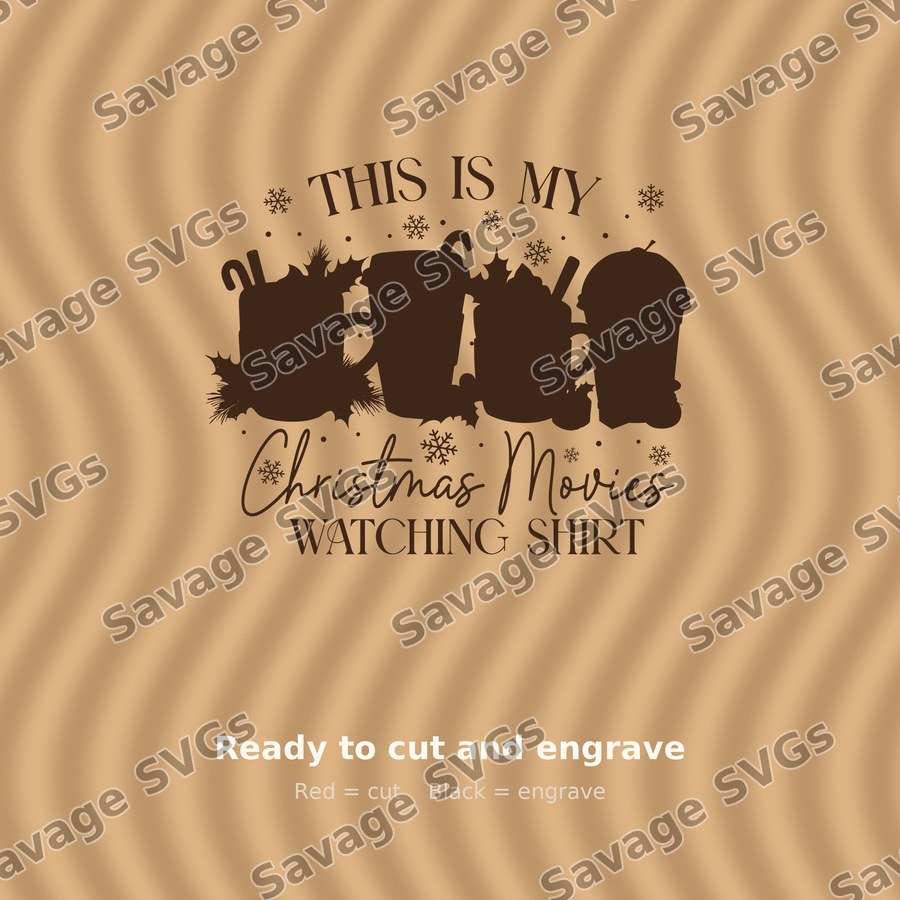 This Is My Christmas Movies Watching Shirt