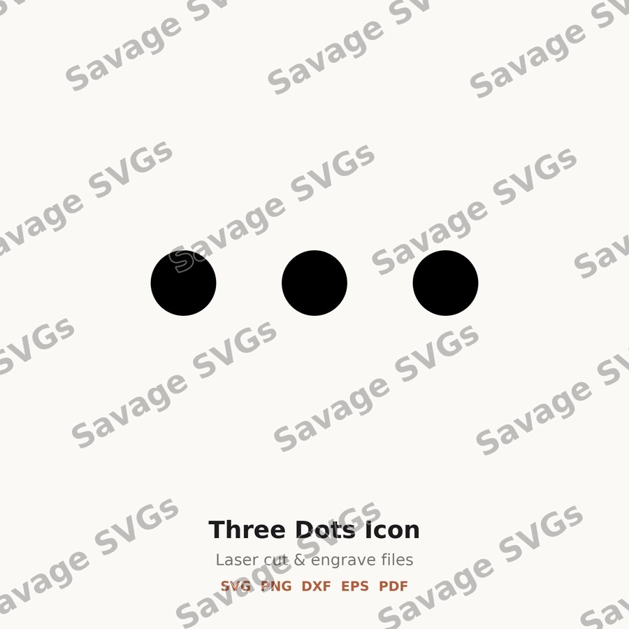Three Dots Icon