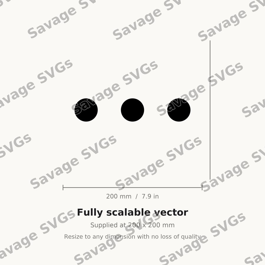 Three Dots Icon