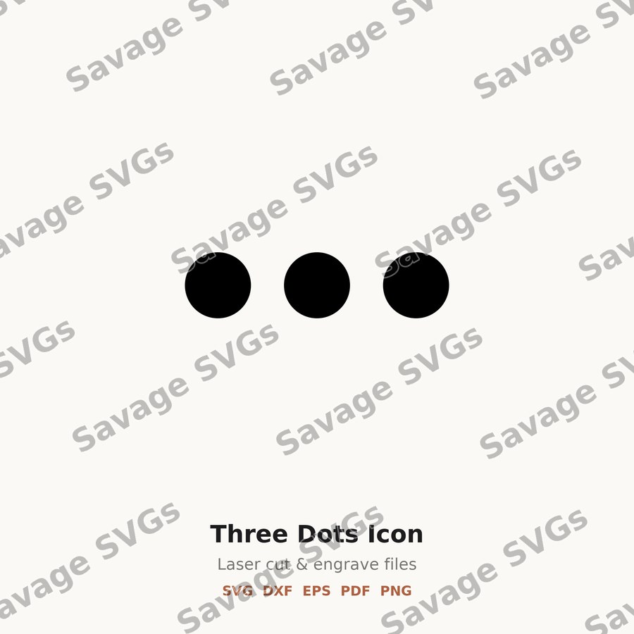 Three Dots Icon