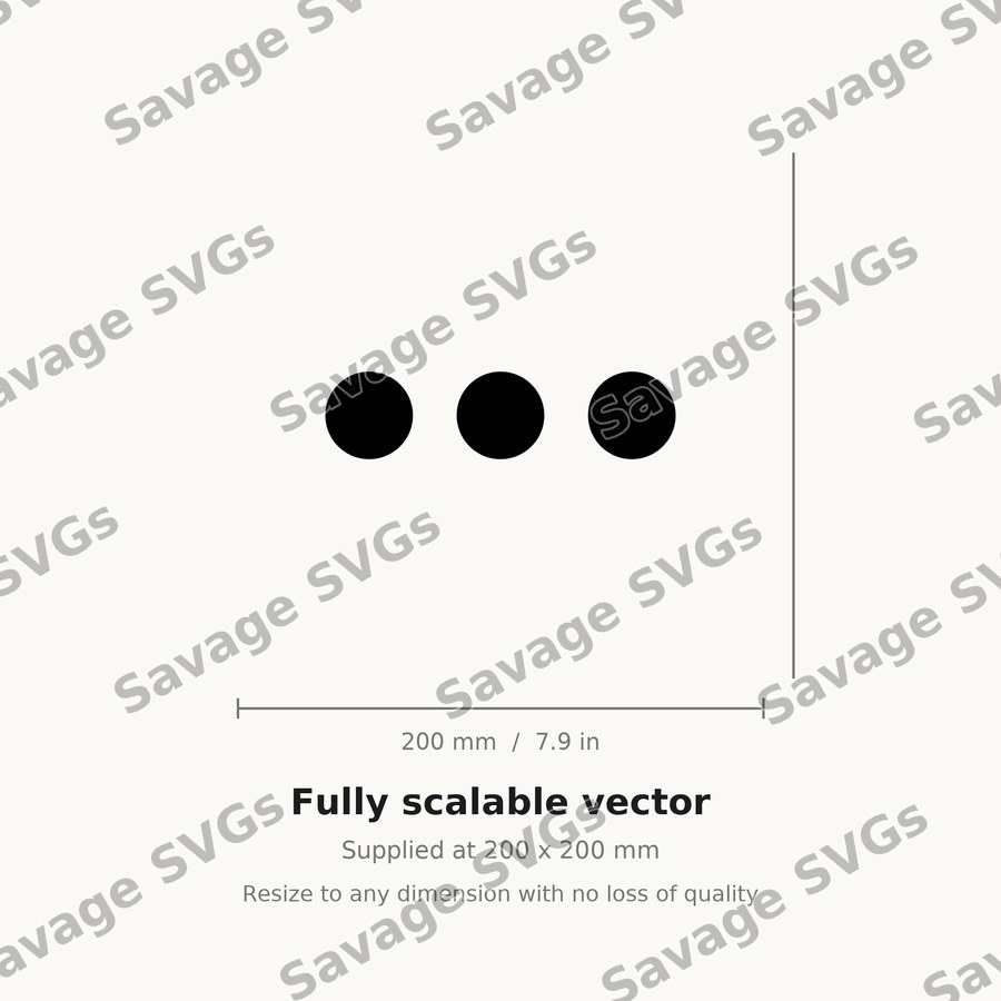 Three Dots Icon