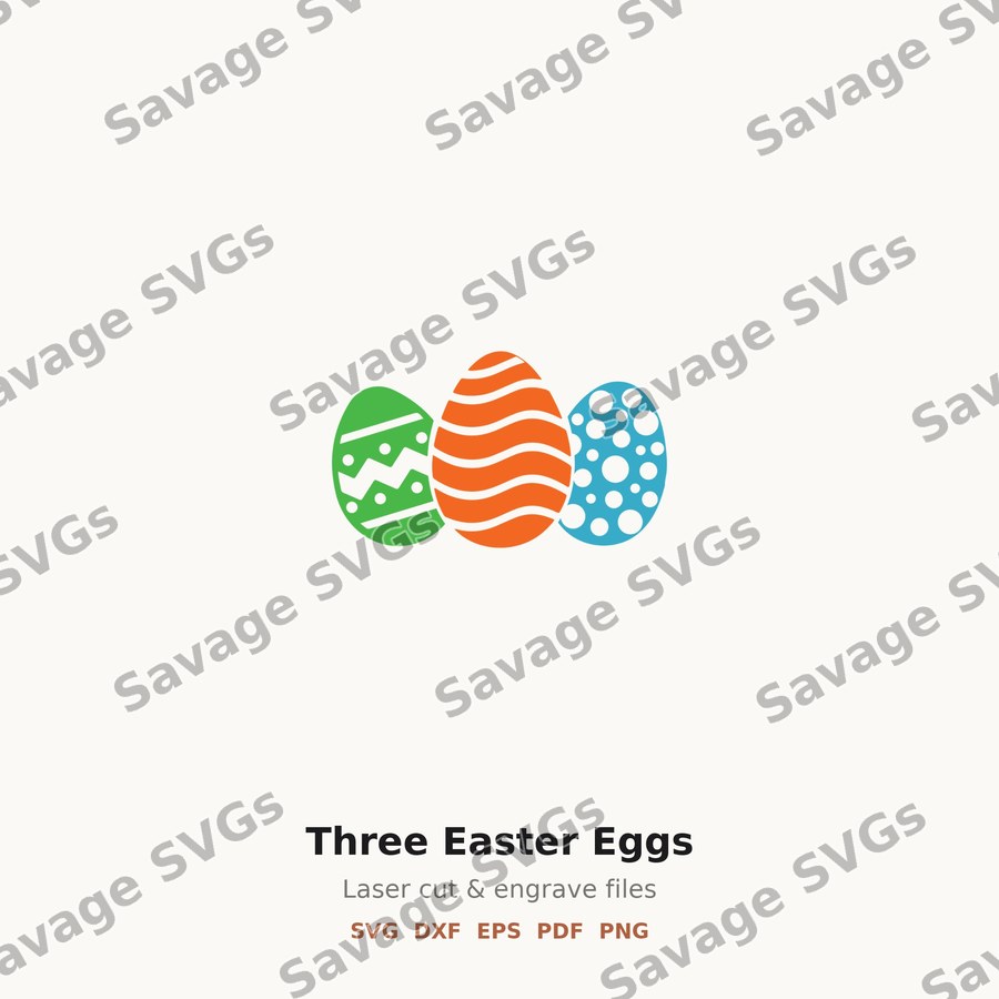Three Easter Eggs