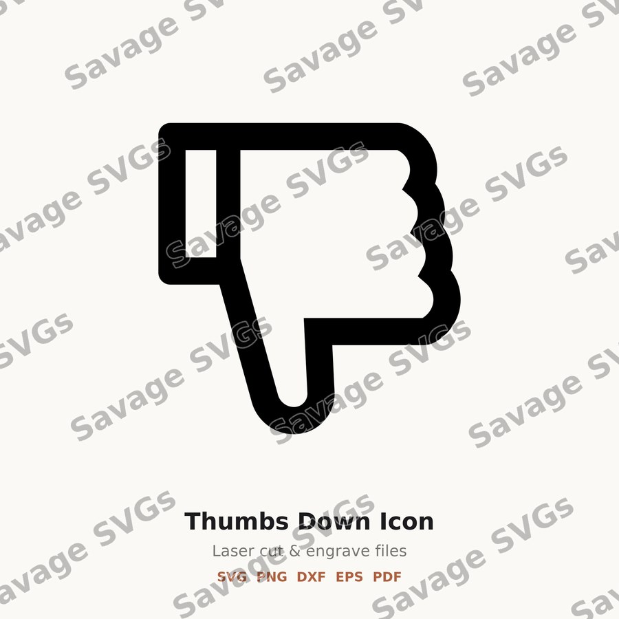Thumbs Down Icon