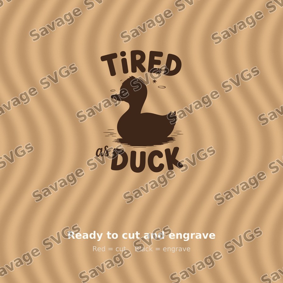 Tired As Duck