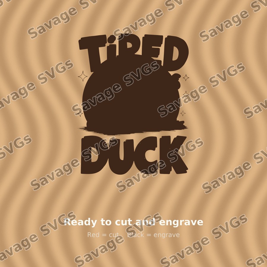 Tired As Duck