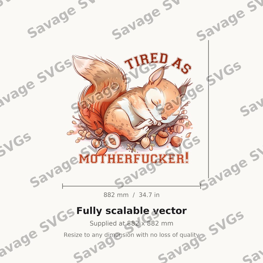 Tired As Motherfucker