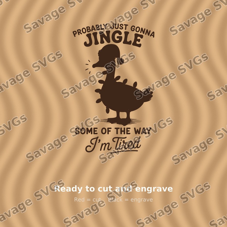 Tired Christmas Goose