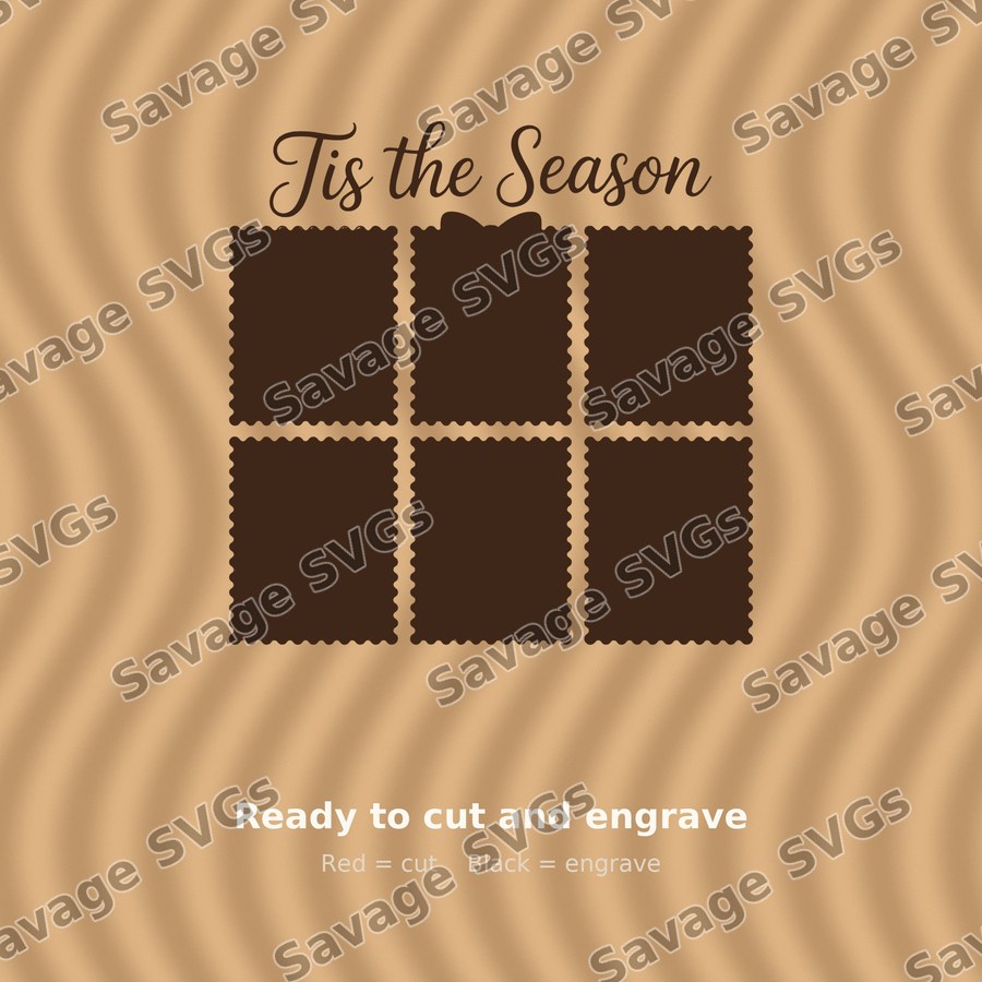 Tis The Season Goose Stamps