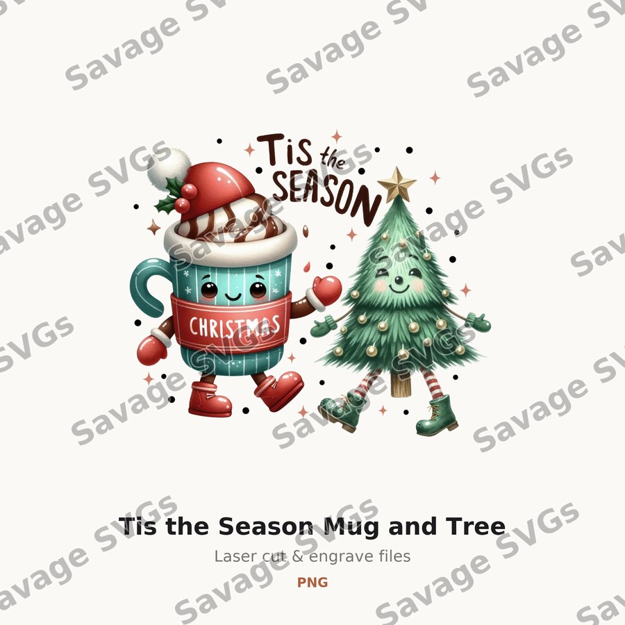 Tis the Season Mug and Tree
