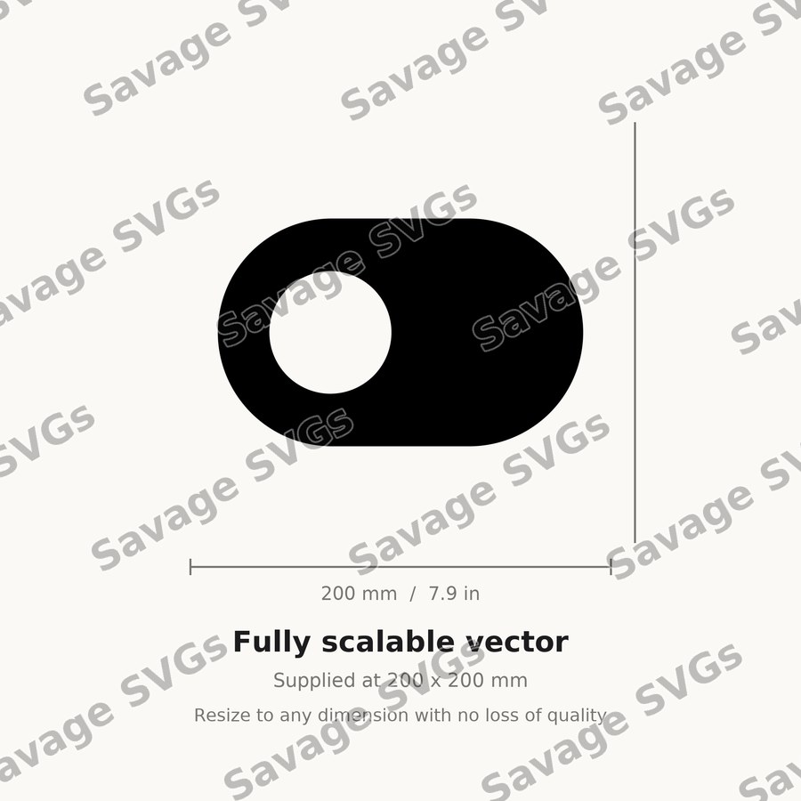 Toggle Off Solid