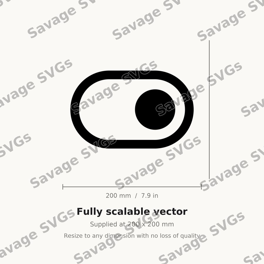 Toggle On Outline