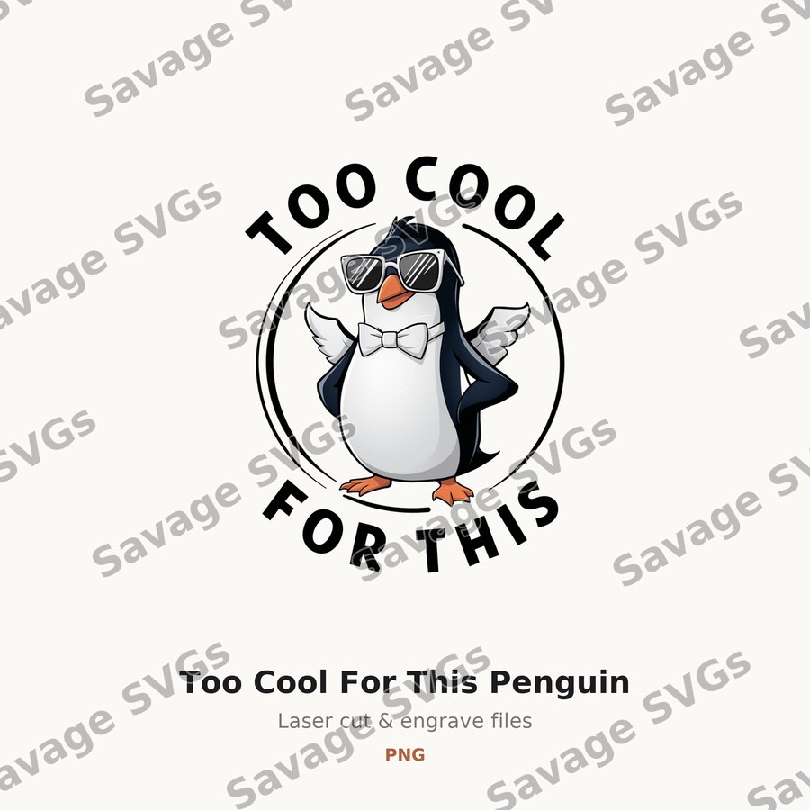 Too Cool For This Penguin