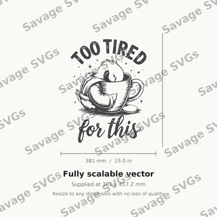 Too Tired For This