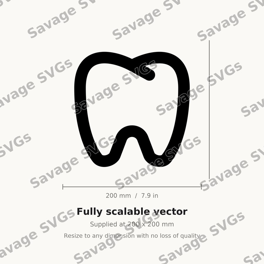 Tooth Outline