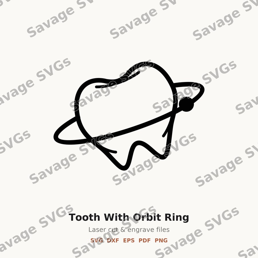 Tooth With Orbit Ring