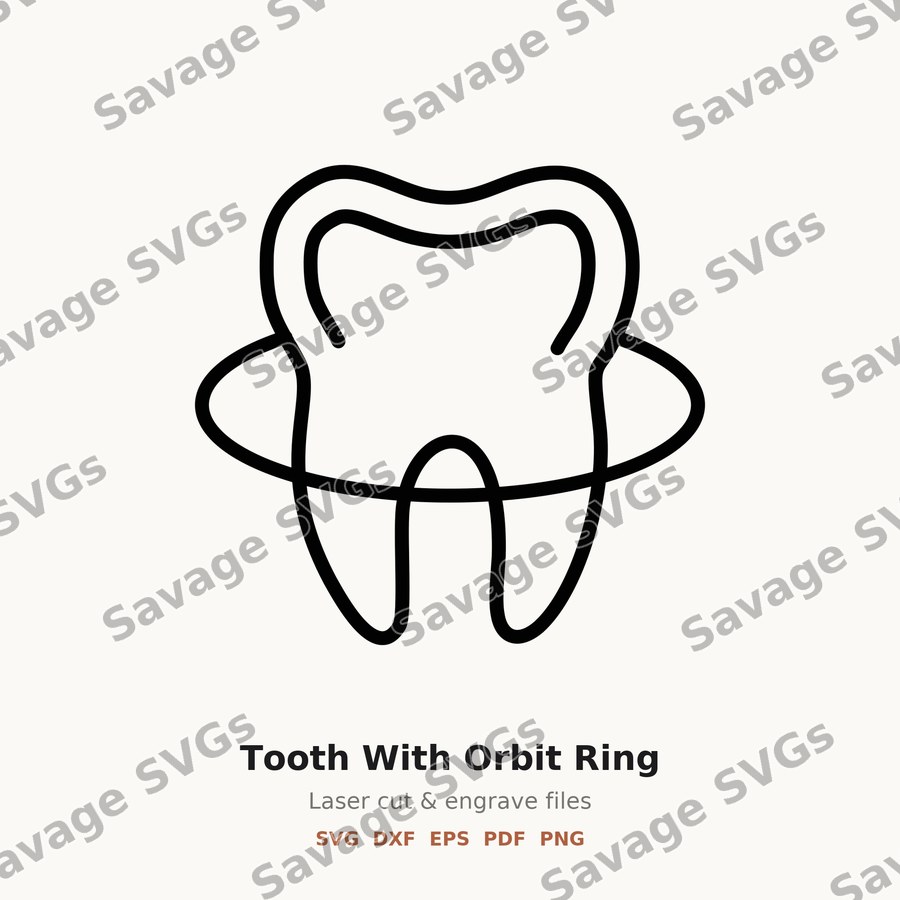 Tooth With Orbit Ring