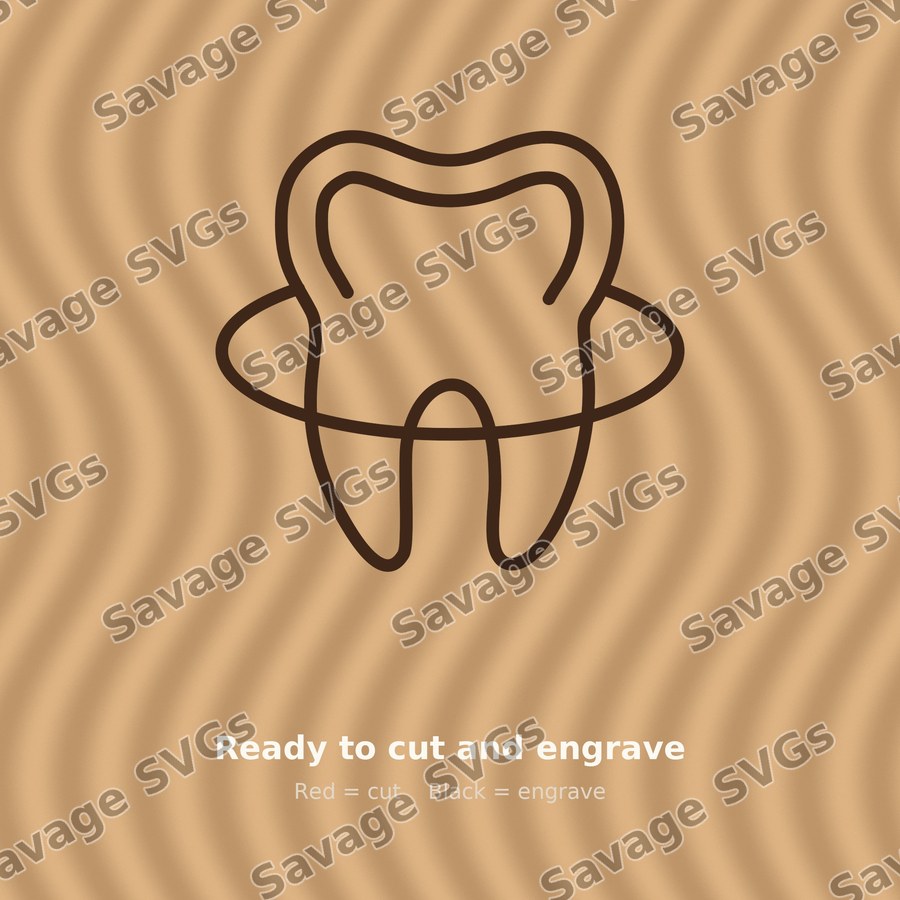 Tooth With Orbit Ring