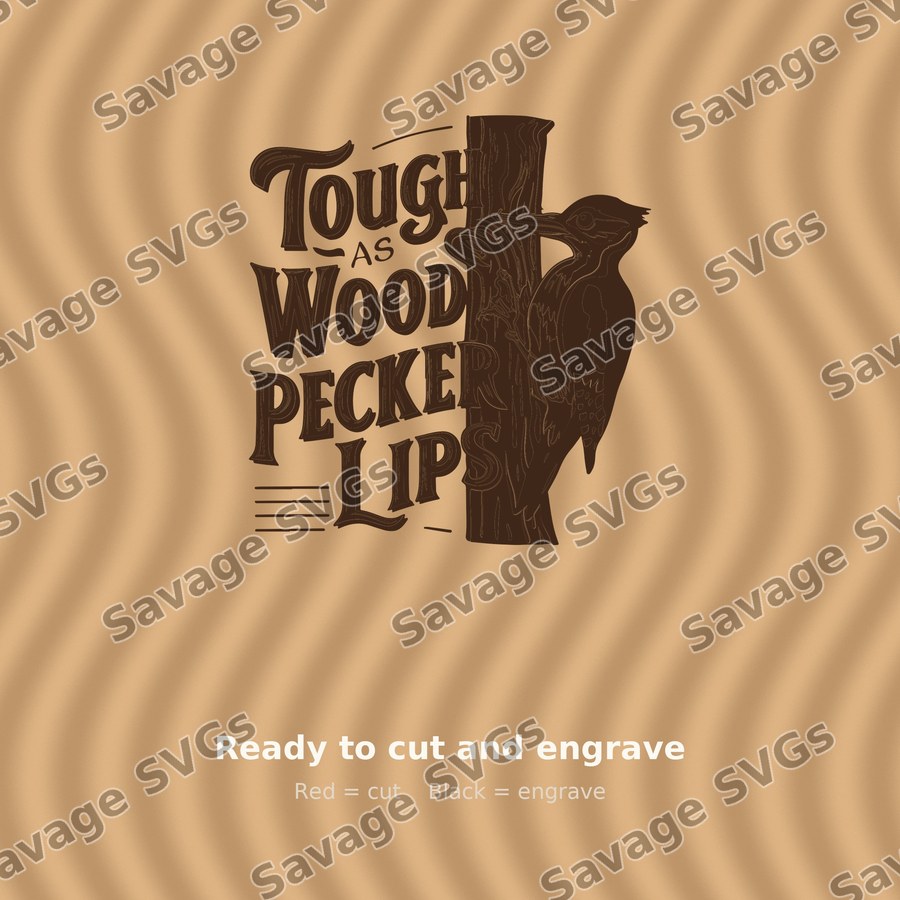 Tough As Woodpecker Lips
