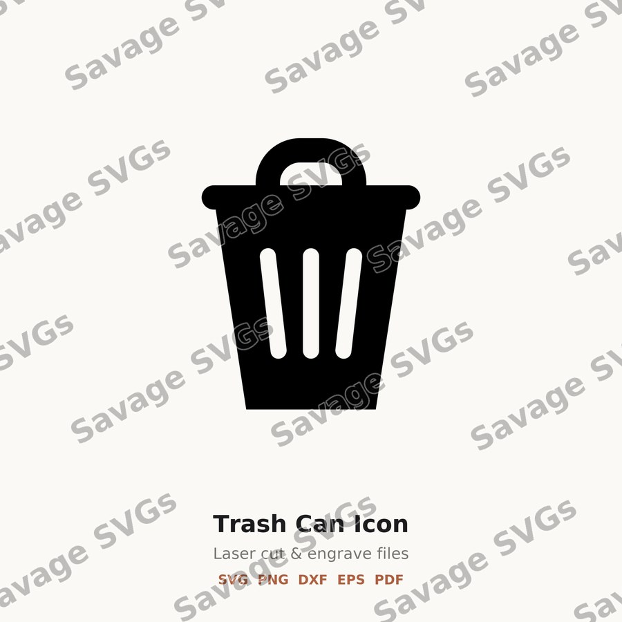 Trash Can Icon