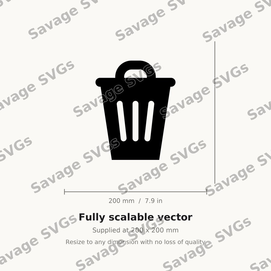 Trash Can Icon