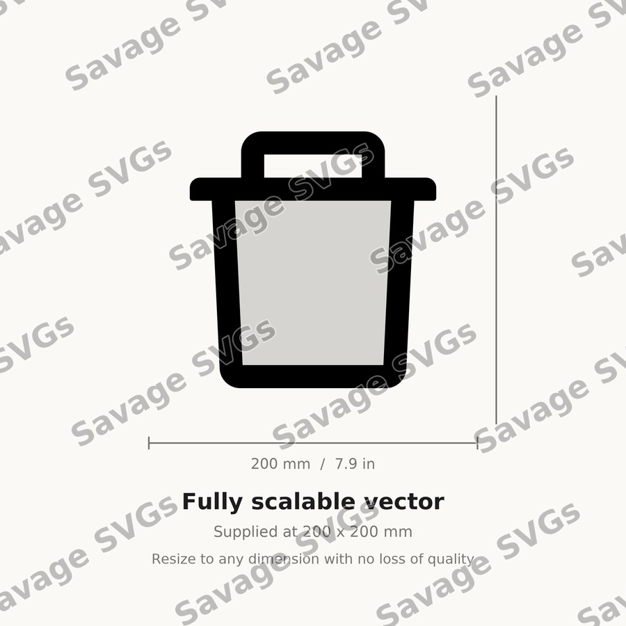 Trash Can Icon
