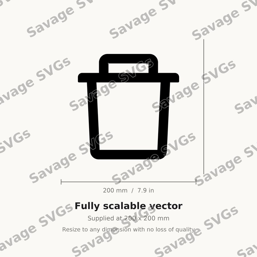 Trash Can Icon