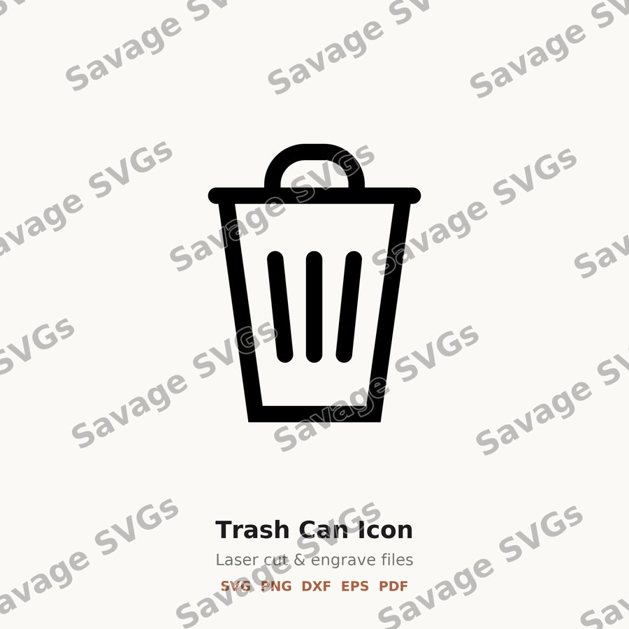 Trash Can Icon