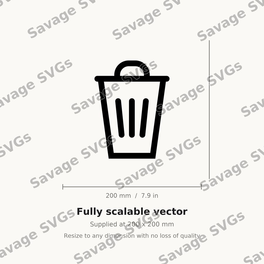 Trash Can Icon