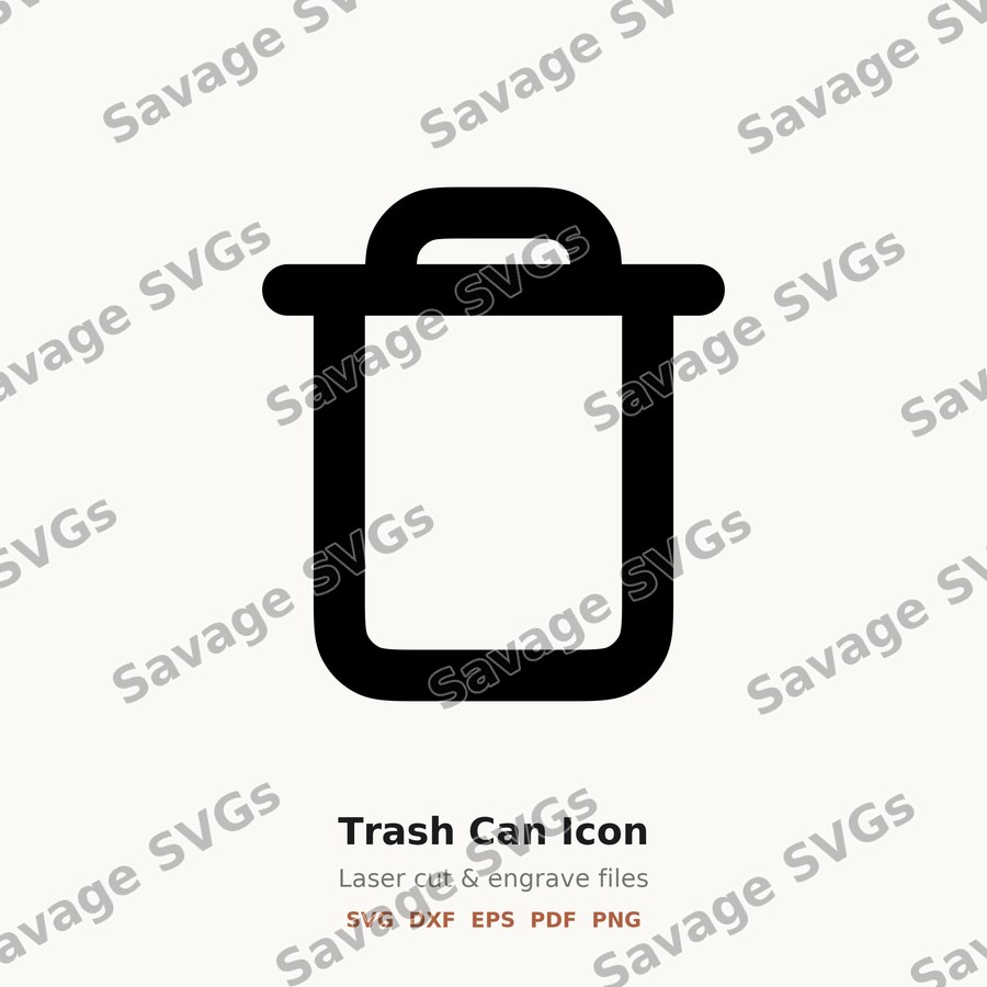 Trash Can Icon