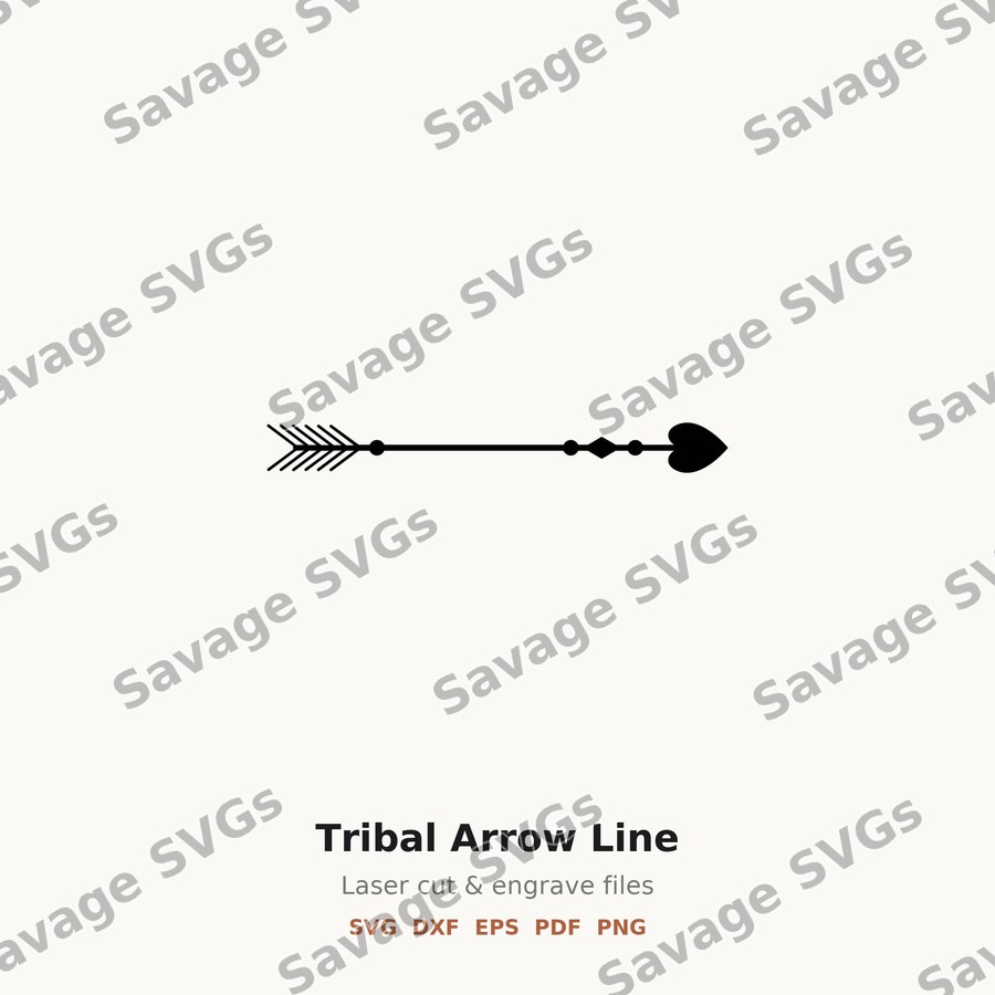 Tribal Arrow Line
