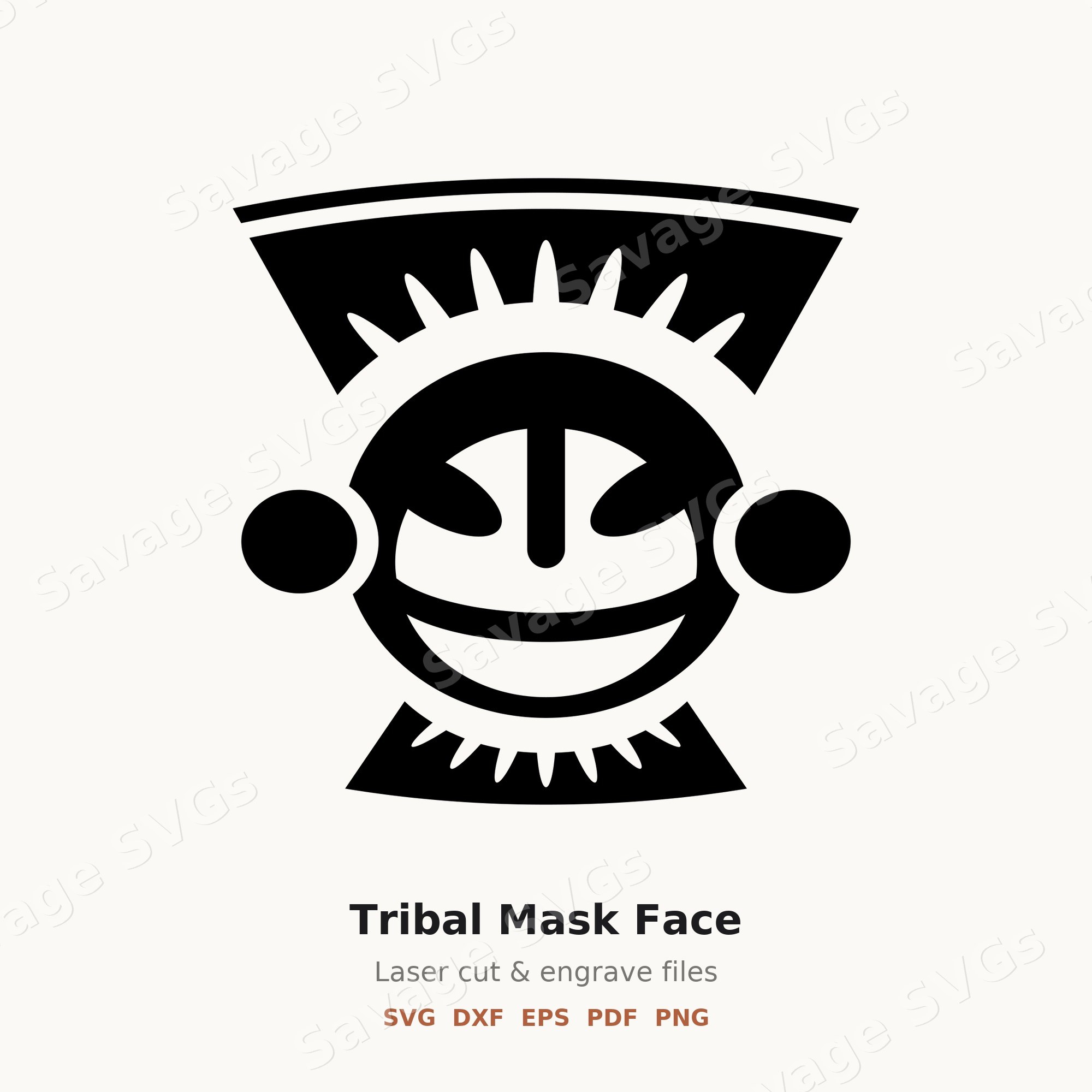 Tribal Mask Face