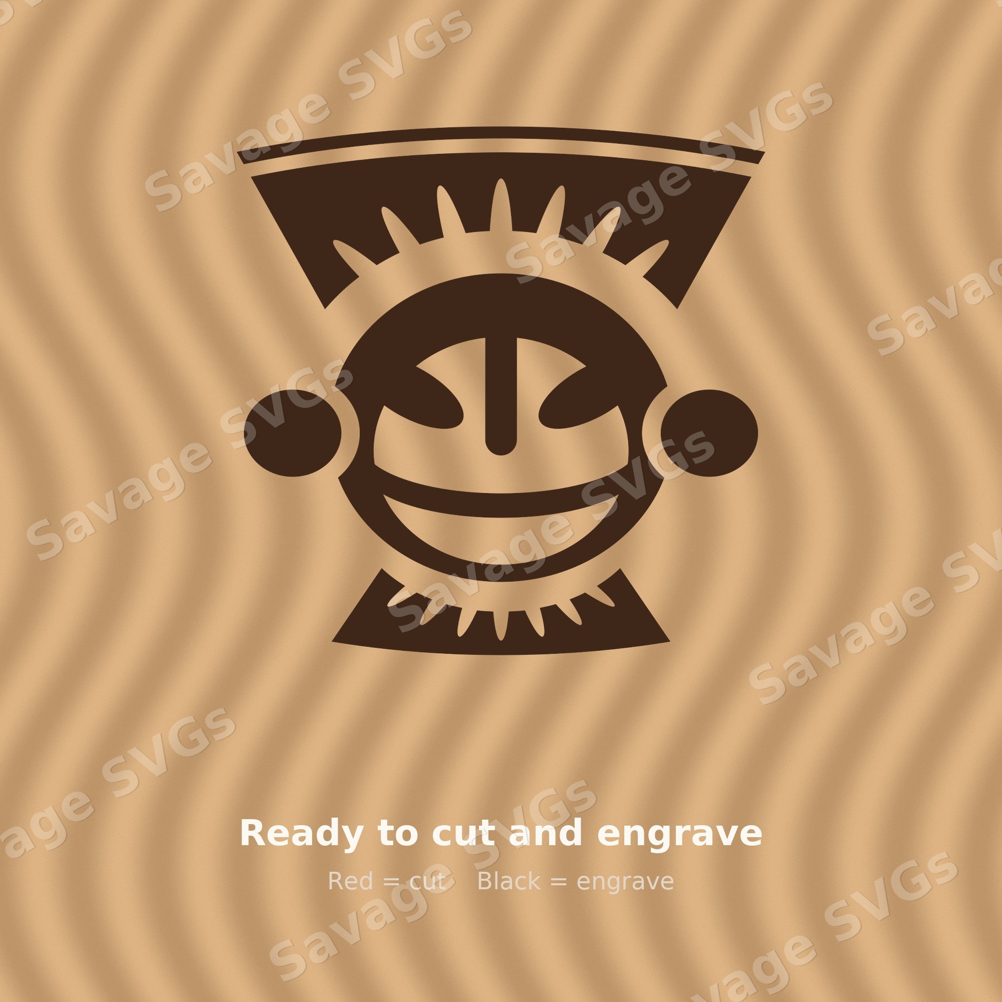 Tribal Mask Face