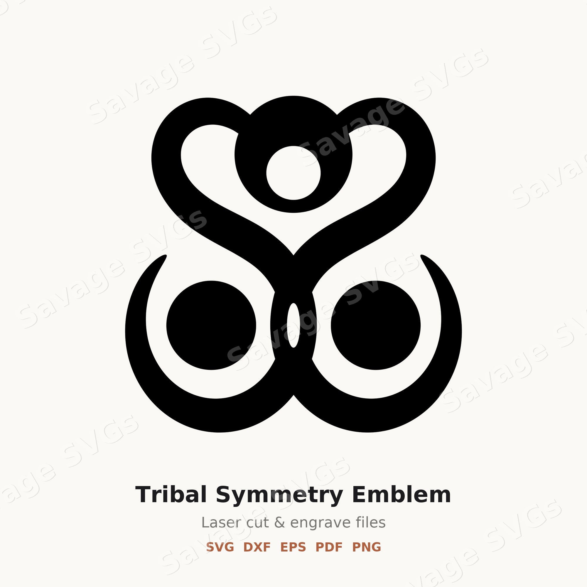 Tribal Symmetry Emblem