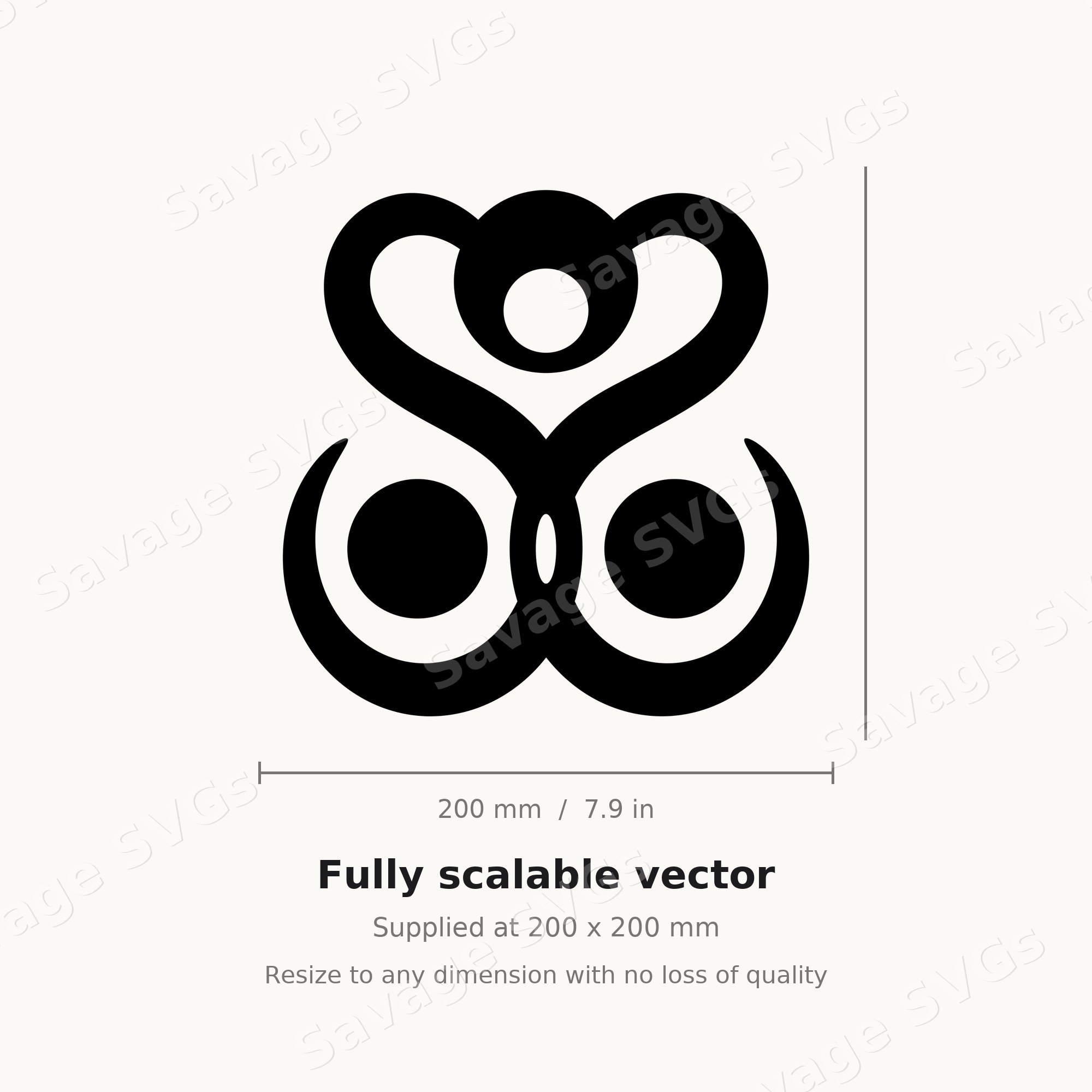 Tribal Symmetry Emblem