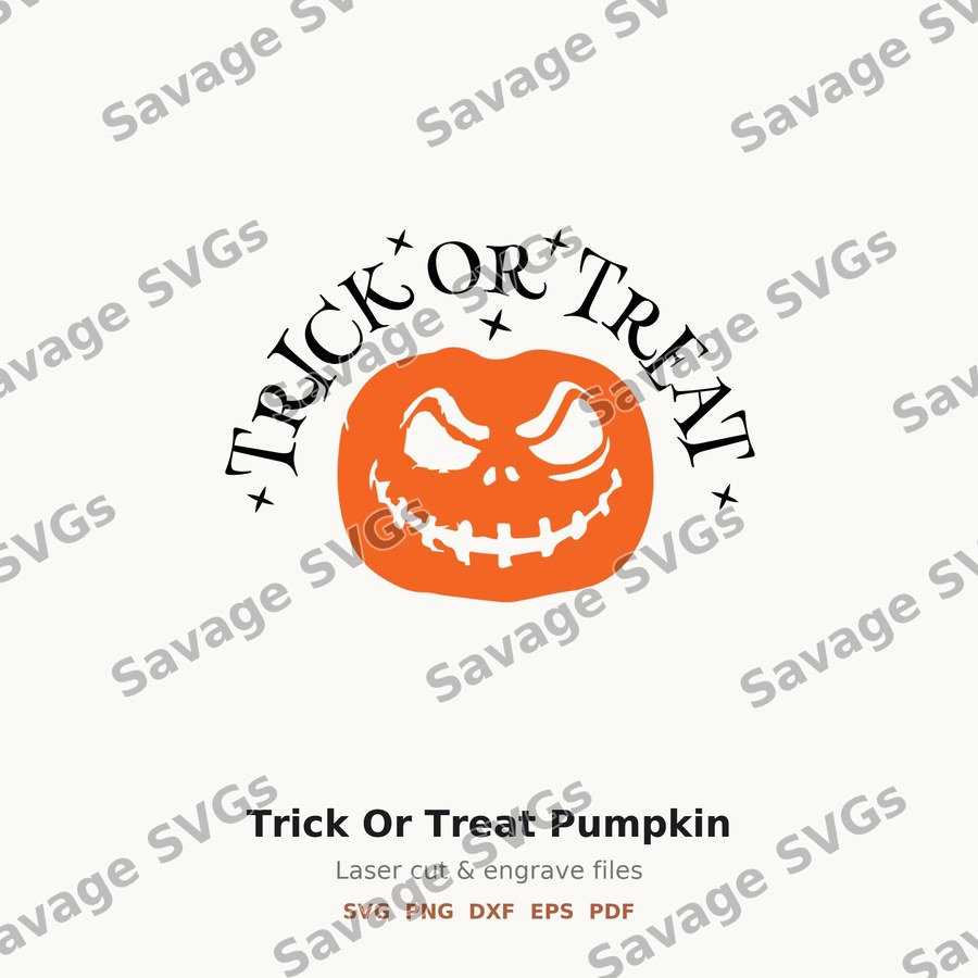Trick Or Treat Pumpkin