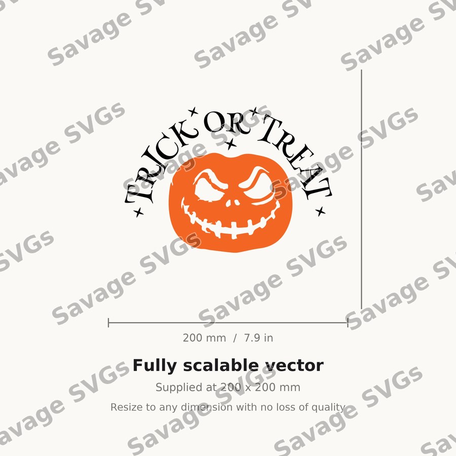 Trick Or Treat Pumpkin