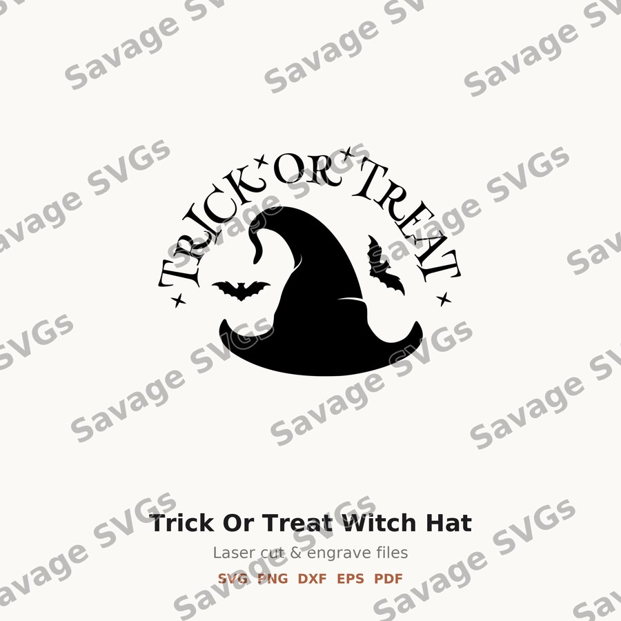 Trick Or Treat Witch Hat