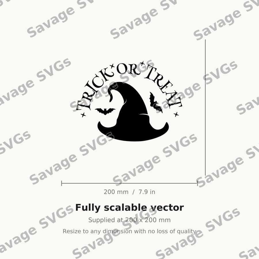 Trick Or Treat Witch Hat