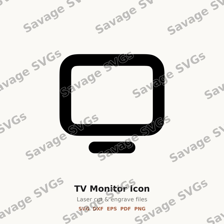 TV Monitor Icon