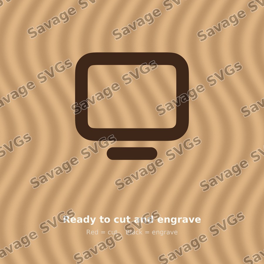 TV Monitor Icon