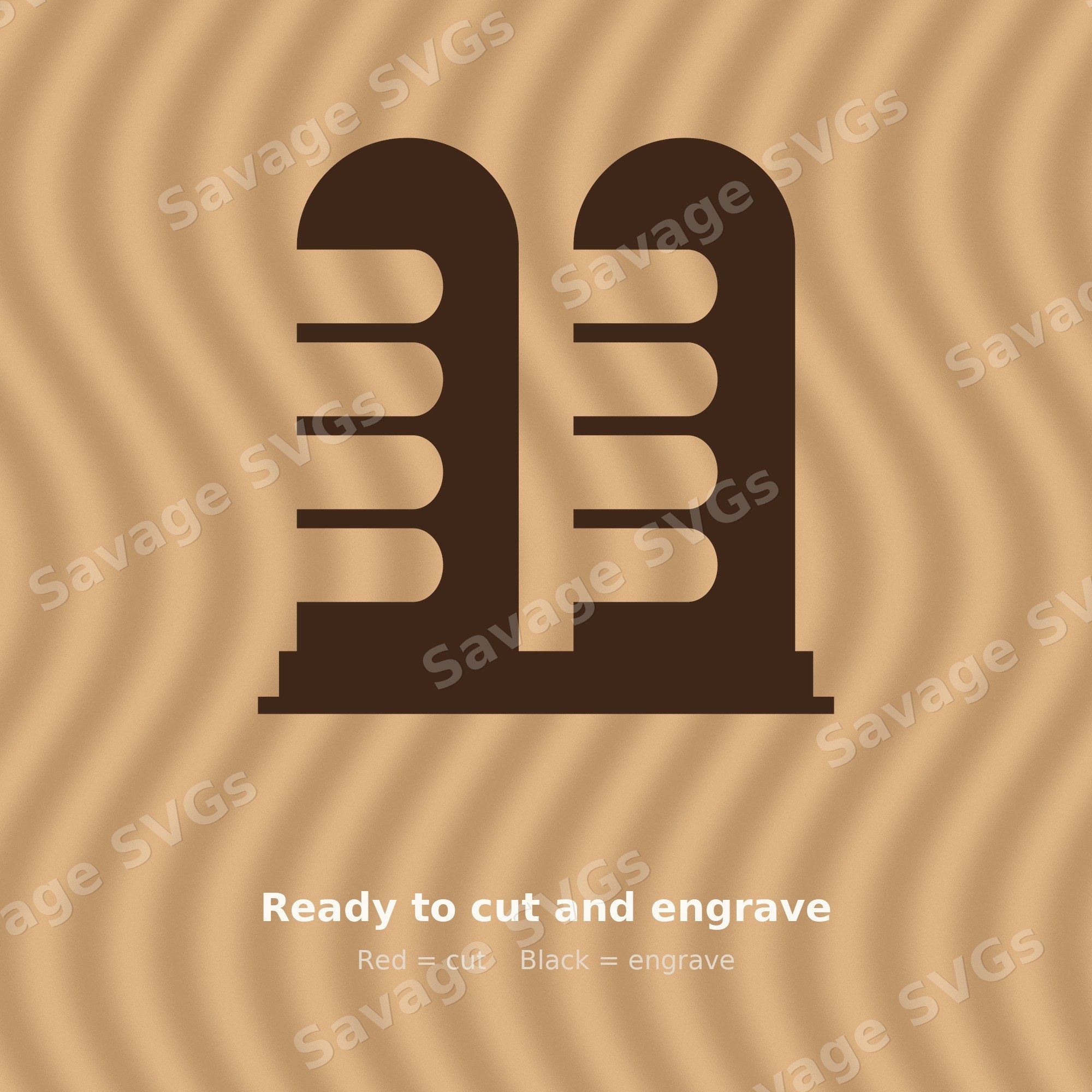 Twin Pillars Icon