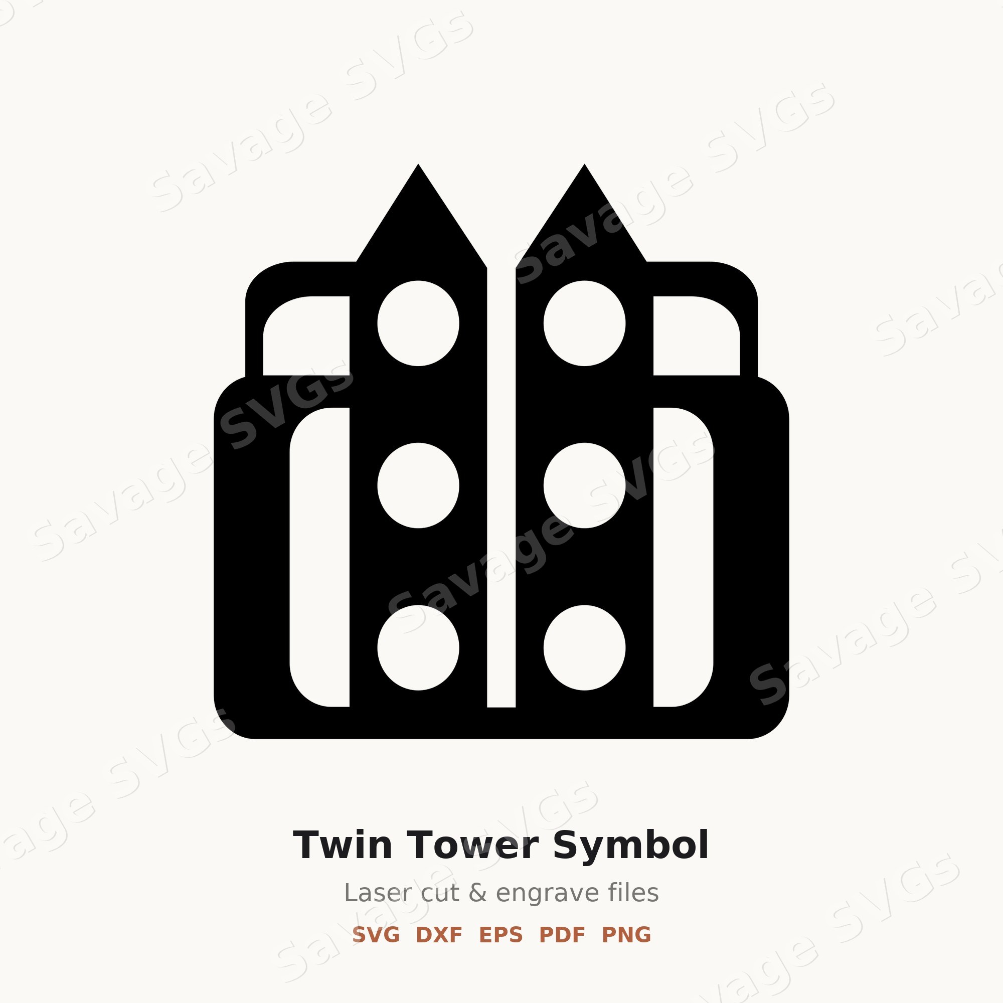Twin Tower Symbol