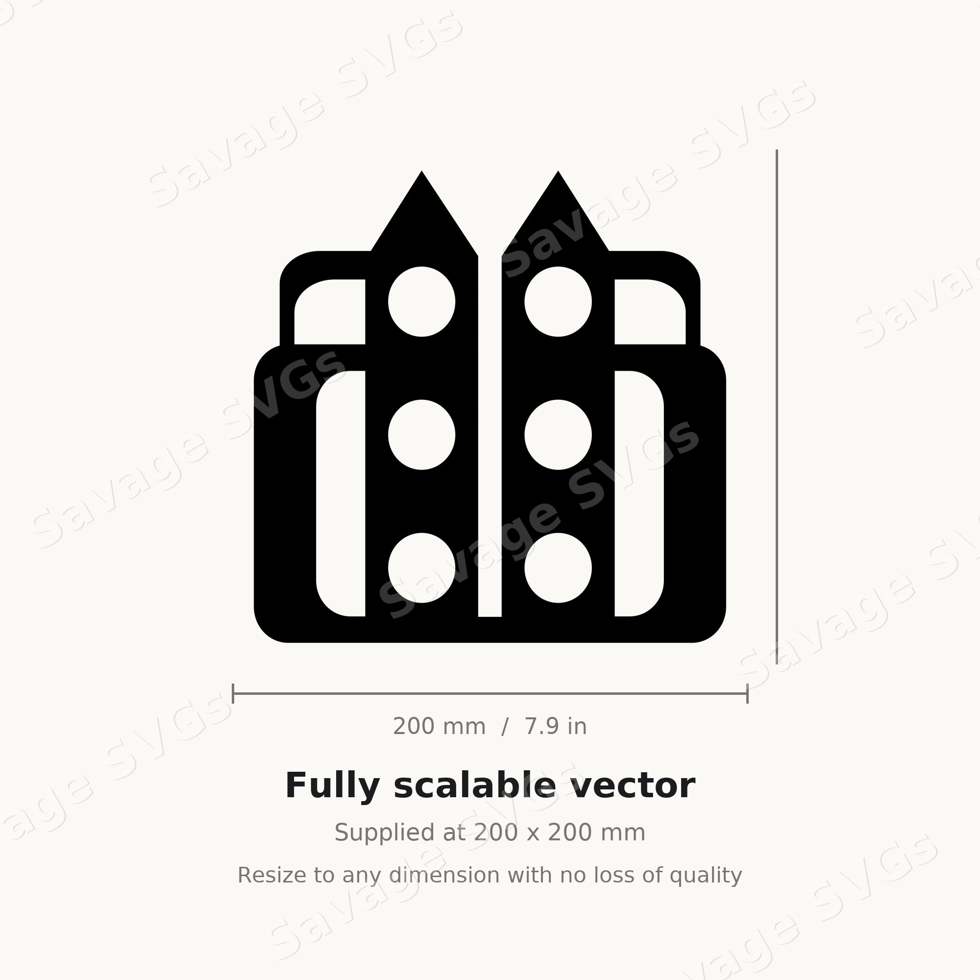 Twin Tower Symbol