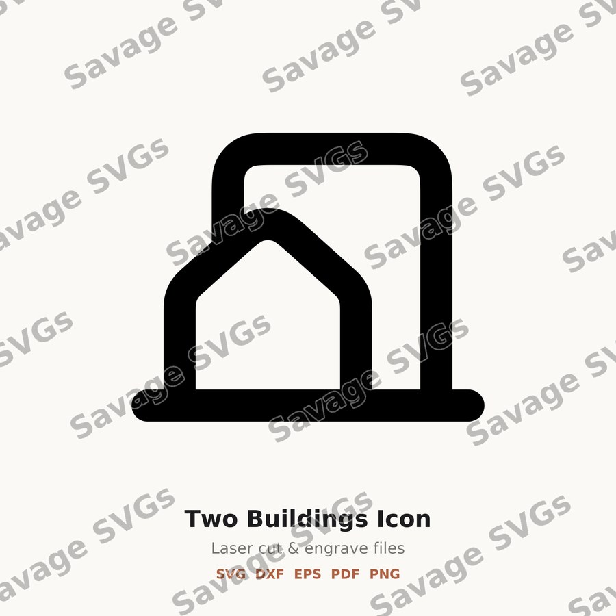 Two Buildings Icon